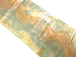 引箔　暈し柄　袋帯